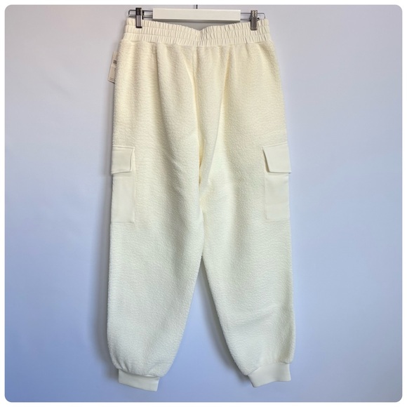 NWT Varley Samson Relaxed Fleece Teddy Super Soft Pants, L - Picture 14 of 17